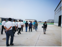 滄州市委常委、常務副市長和春軍一行 赴我公司調研生產建設情況 滄州市委常委、常務副市長和春軍一行 赴我公司調研生產建設情況