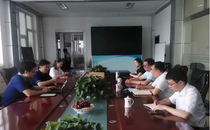 中化學科學技術研究有限公司、中國石化工業聯合會到天罡興泰孵化基地交流考察