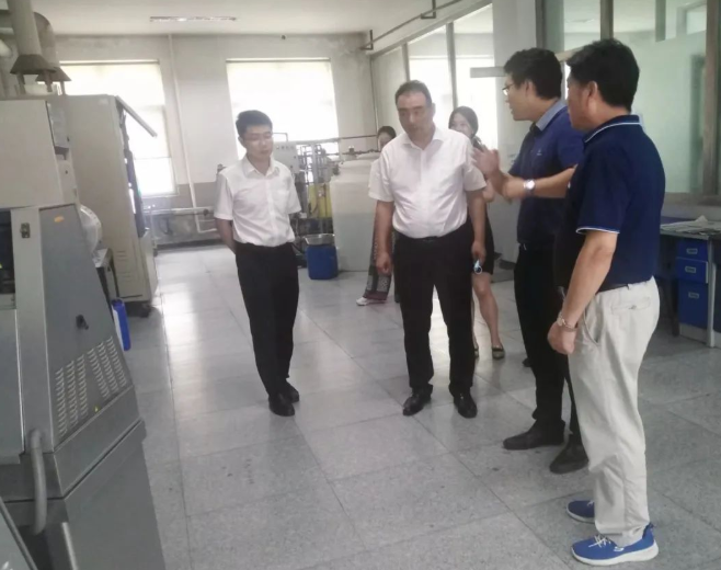 中化學科學技術研究有限公司、中國石化工業聯合會到天罡興泰孵化基地交流考察