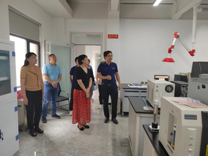 中國塑料加工工業協會領導蒞臨天集化工考察交流 中國塑料加工工業協會領導蒞臨天集化工考察交流