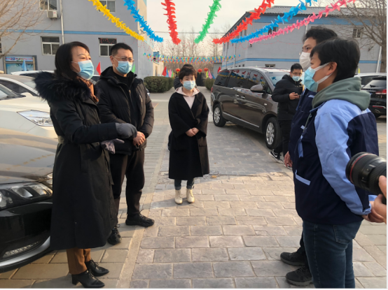 區鎮兩級領導蒞臨天罡為留京過年員工送溫暖